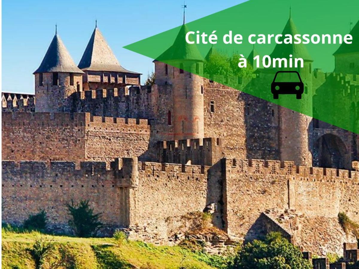 *Le Cocon Bistroquet*Oc.Keys/Terrasse/ Parking Apartment Carcassonne Ngoại thất bức ảnh