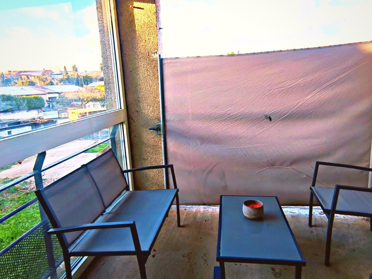 *Le Cocon Bistroquet*Oc.Keys/Terrasse/ Parking Apartment Carcassonne Ngoại thất bức ảnh